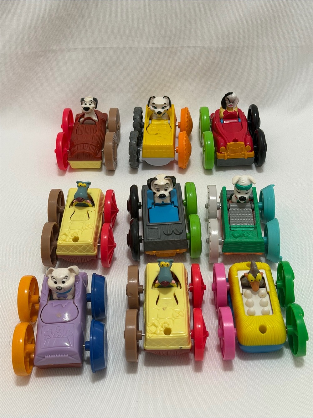 Colorful Animal Push Car Set - Multicolor Kids Vehicles